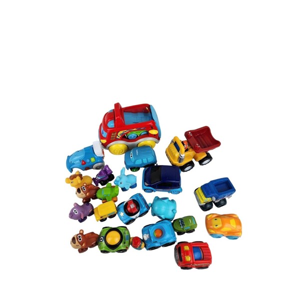 Playskool Tonka Unbranded Toddler Toys Chunky Cars Vehicles Lot - Picture 1 of 10